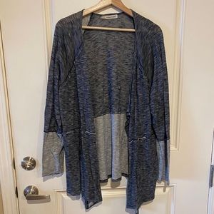 Blue and Grey Cardigan